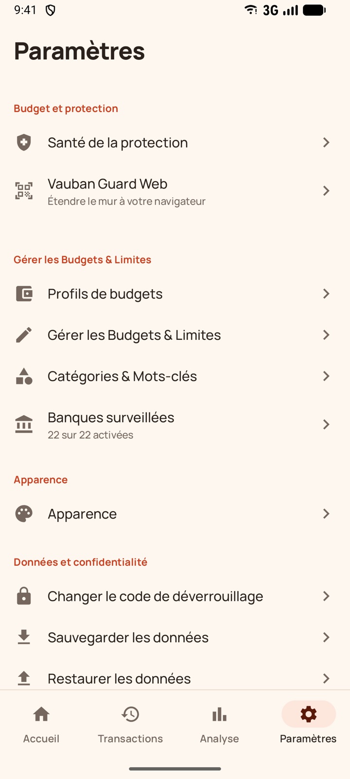 Confidentialité locale